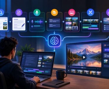 OpenMontage is an opensource project for automating video production using artificial intelligence تكفليكس اكتشف OpenMontage مشروع مفتوح المصدر يستخدم وكلاء الذكاء الاصطناعي لتحويل البحث والكتابة والمونتاج إلى Workflow متكامل لإنتاج الفيديو
