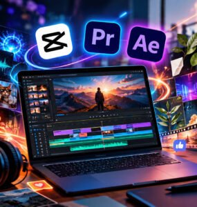 Over 30GB of free editing assets for CapCut Premiere Pro and After Effects تكفليكس تأثيرات مونتاج مجانية بأكثر من 30 جيجا لـ CapCut وPremiere Pro وAfter Effects تشمل مؤثرات بصرية وصوتية Glow وFire وOverlays وأيقونات متحركة
