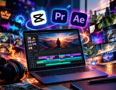 Over 30GB of free editing assets for CapCut Premiere Pro and After Effects تكفليكس تأثيرات مونتاج مجانية بأكثر من 30 جيجا لـ CapCut وPremiere Pro وAfter Effects تشمل مؤثرات بصرية وصوتية Glow وFire وOverlays وأيقونات متحركة