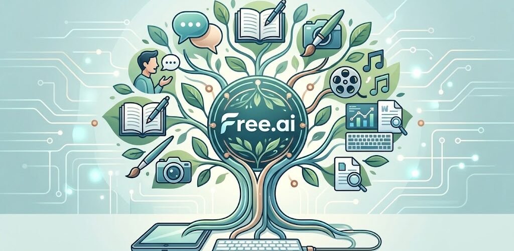 اكتشف Freeai منصة تجمع أكثر من 477 أداة ذكاء اصطناعي للدردشة والصور والفيديو والصوت والبرمجة وPDF مع رصيد مجاني يومي يصل إلى 30 ألف توكينز